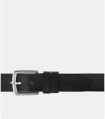 Load image into Gallery viewer, Black Leather Belt - Valencia
