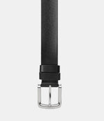 Load image into Gallery viewer, Black Leather Belt - Valencia
