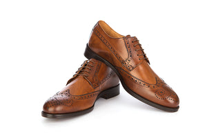 Cognac Brogue Shoes Online