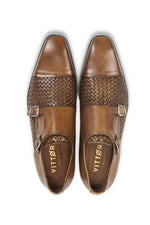 Load image into Gallery viewer, Italian Monk Strap Dress Shoes
