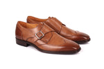 Load image into Gallery viewer, Tan Single Monk Strap Shoes 
