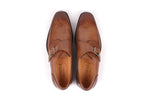 Load image into Gallery viewer, Tan Shoes Single Buckle Monk
