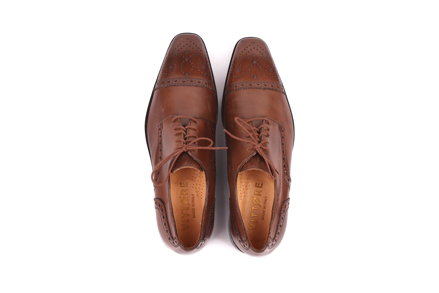 Brown Derby Shoes for Men