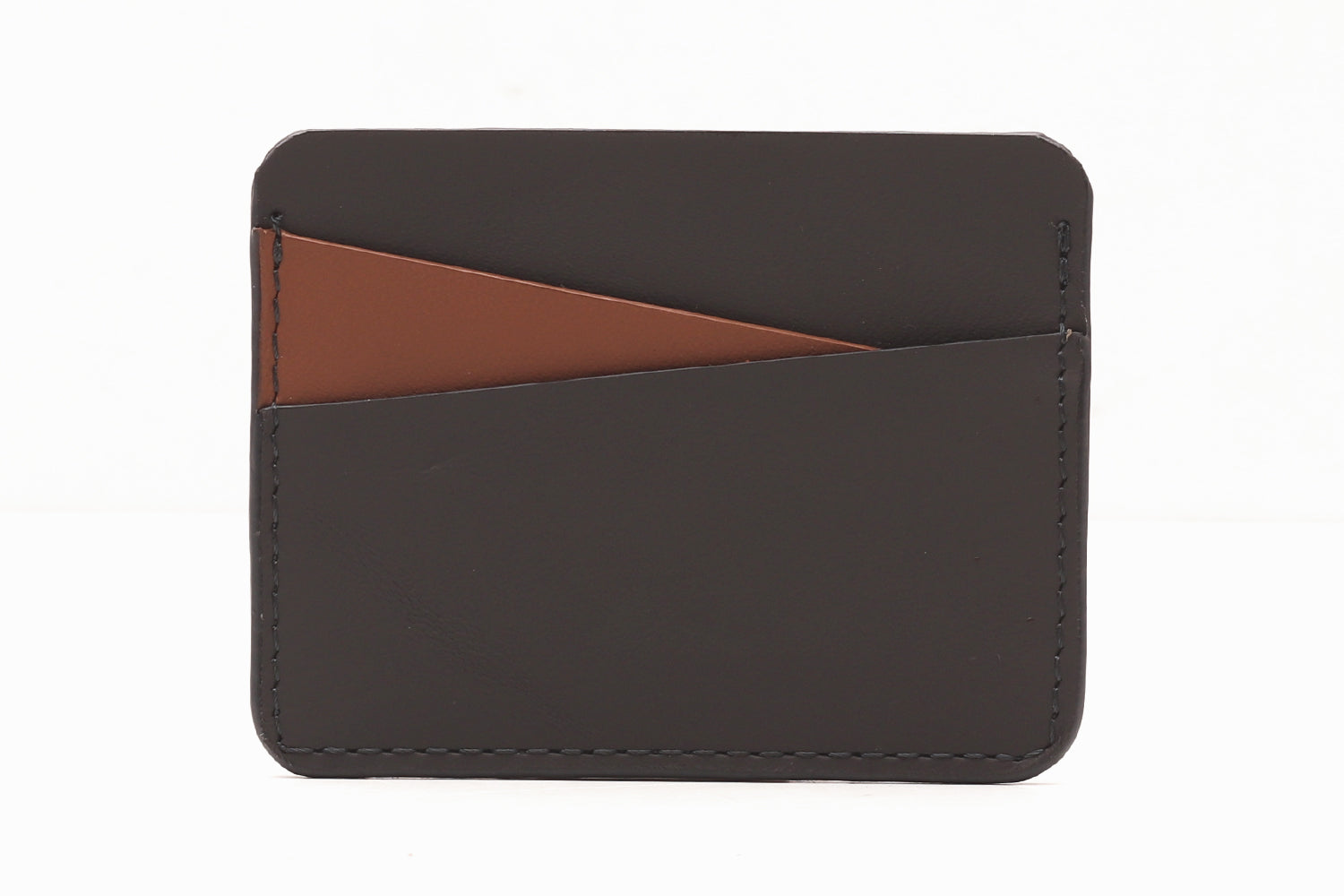 Grey Leather Wallet for Men