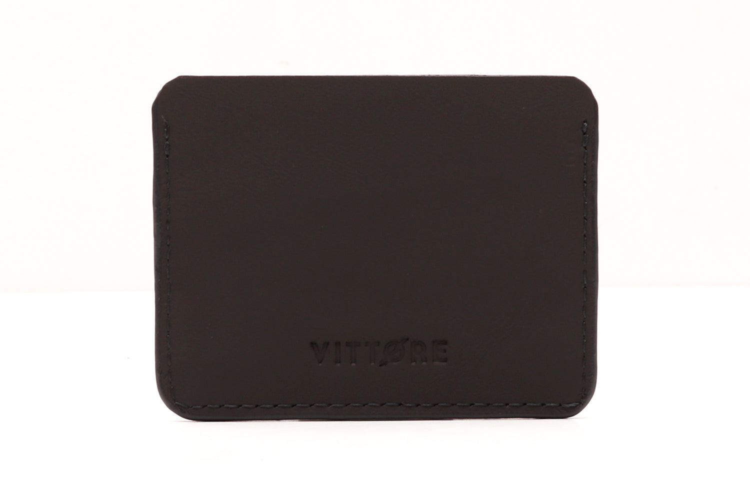 Grey Leather Wallet for Men
