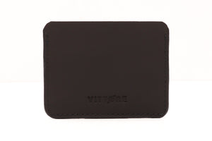 Grey Leather Wallet for Men
