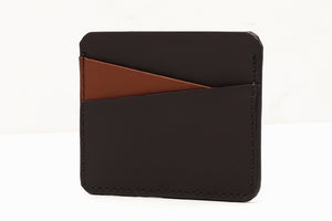 Handmade leather mens wallet 