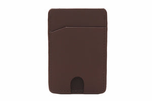 Mens Card Holder, Brown leather ATM wallet