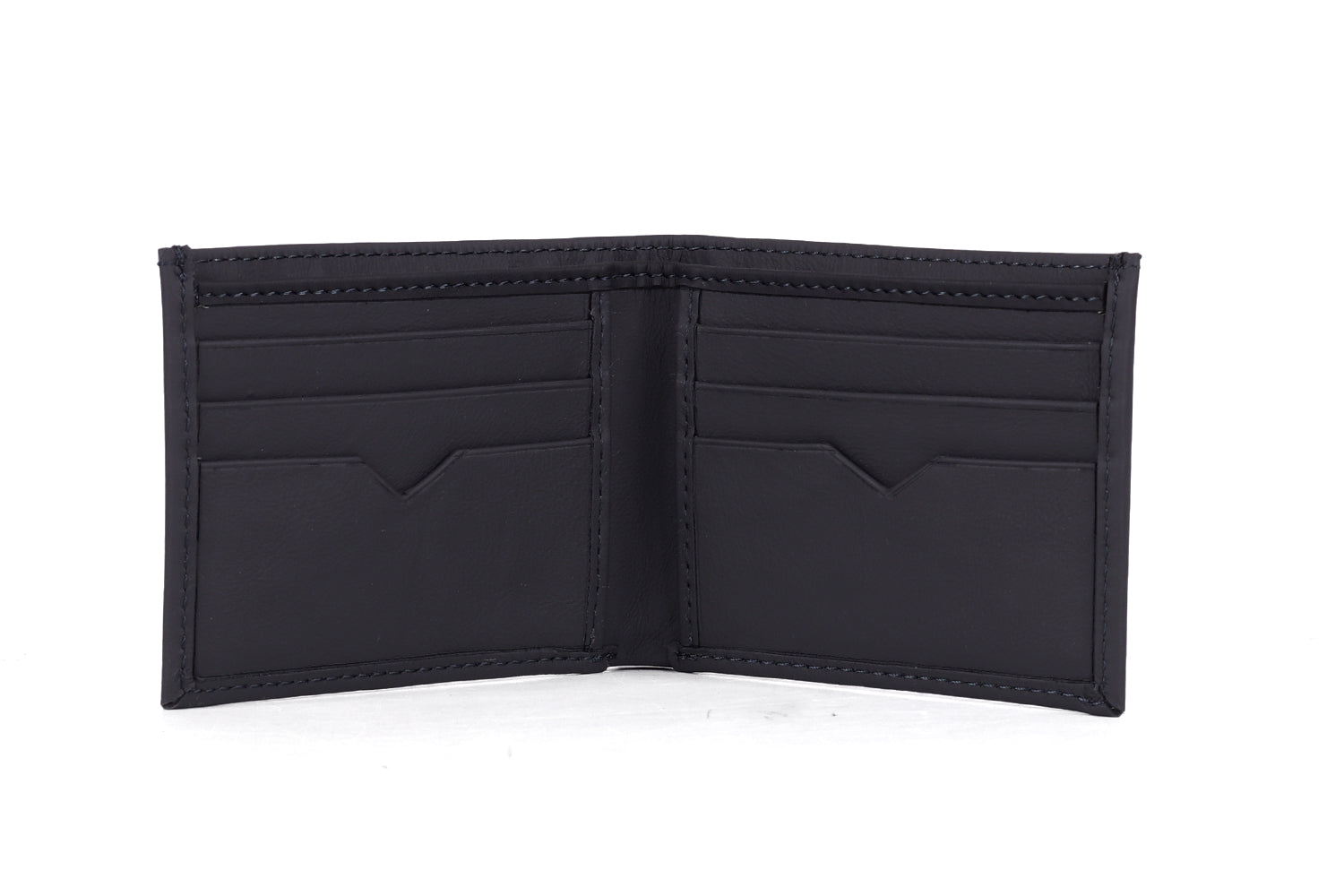 Grey leather slim wallet for men online india