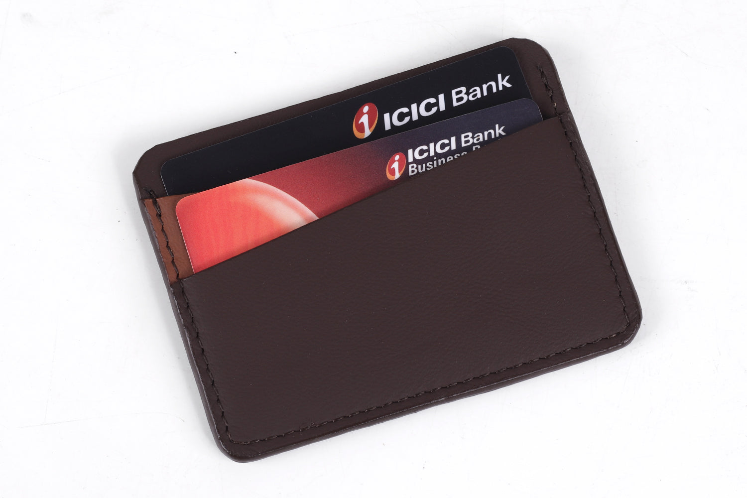 Brown Credit Card Wallet - Amalfi