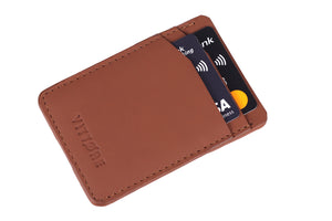 Mens Credit Card Wallet Tan colour