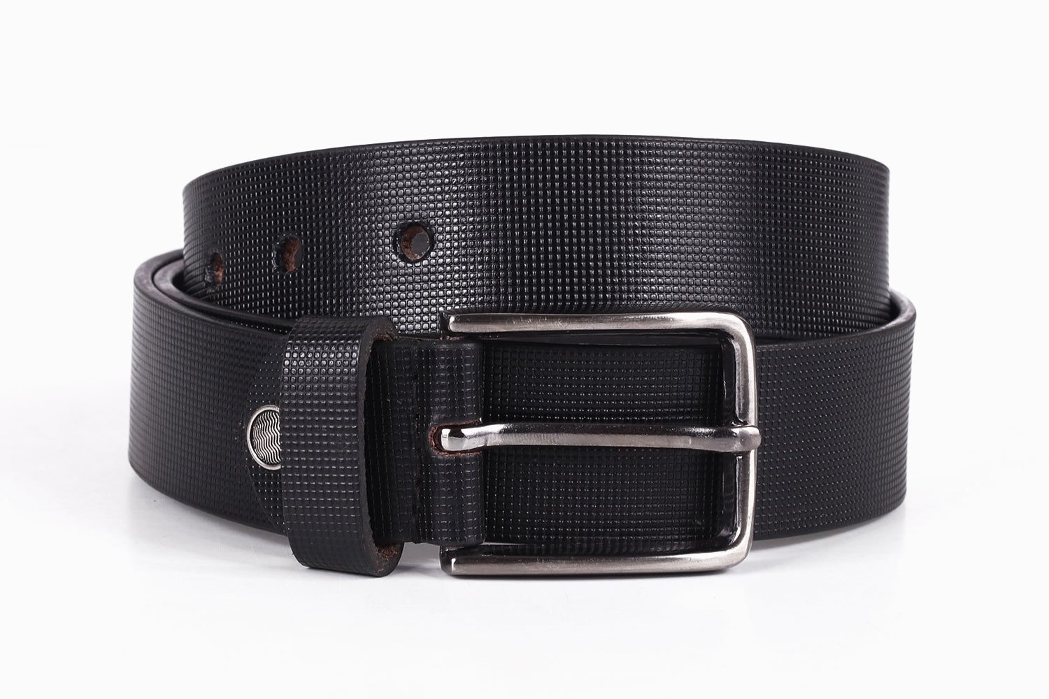 mens black formal belt