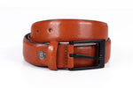 Load image into Gallery viewer, Mens Tan Leather Belt India
