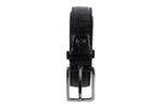 Load image into Gallery viewer, black leather belt online india
