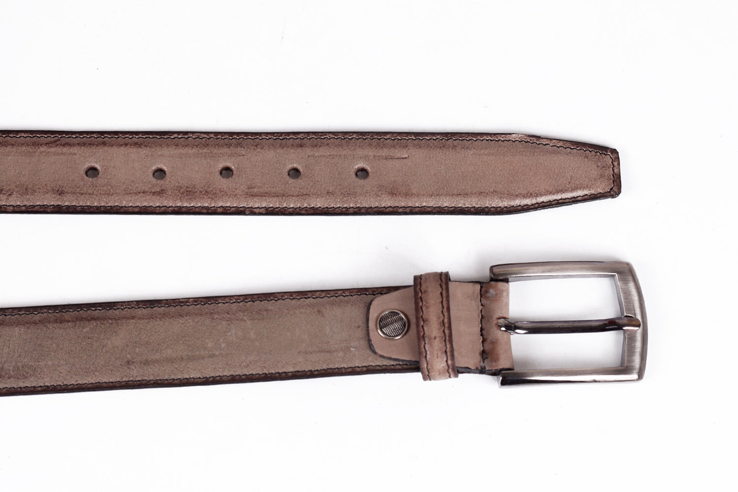 Mens Beige Leather Belt Online India