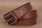 Load image into Gallery viewer, Tan Weave belt - Alessia
