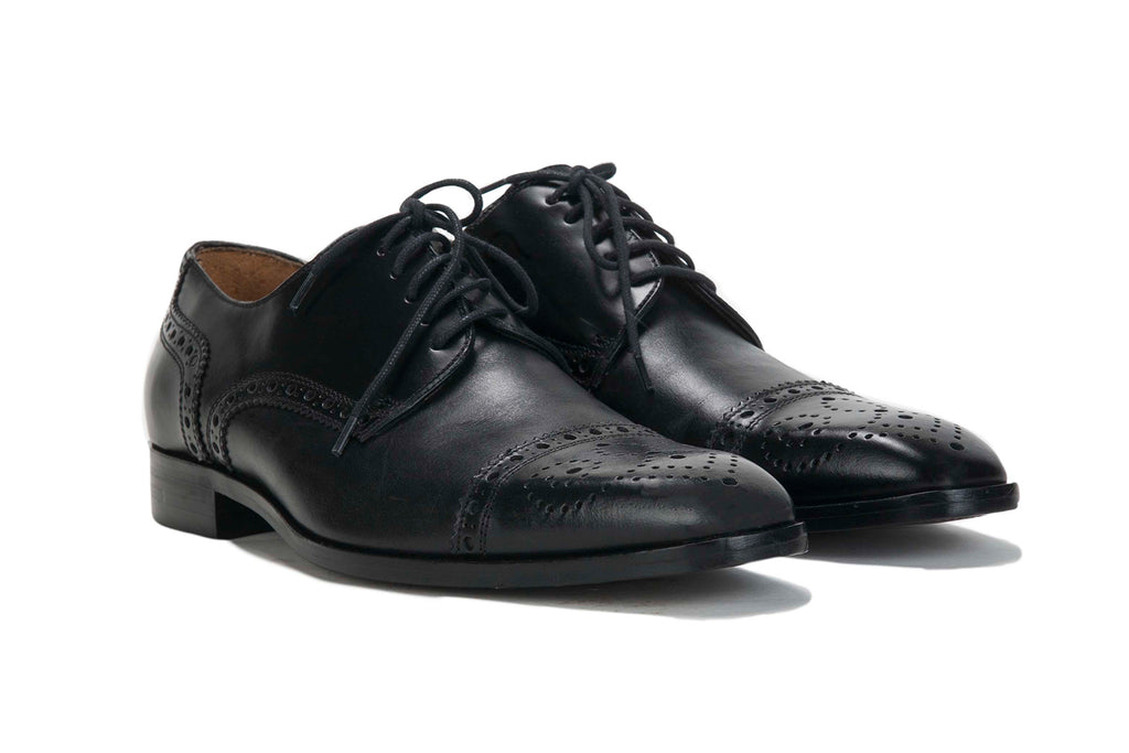 Black Lace Up Formal Shoes