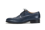 Load image into Gallery viewer, Navy Blue Brogues Mens
